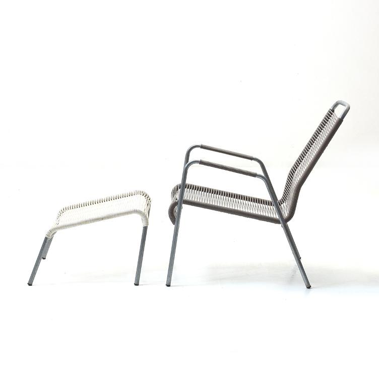 Spaghetti-Lounger | Gartensessel mit oder ohne Fusshocker, Bogen33 & Partner, Lounge, Gartenmöbel, Sessel, Gartenmöbel