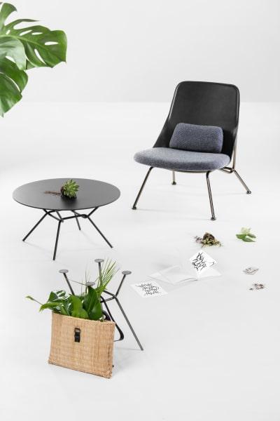 Strain Low Beistelltisch von Prostoria | Ø 70 cm, Prostoria, Beistelltisch + Couchtisch, Wohnmöbel