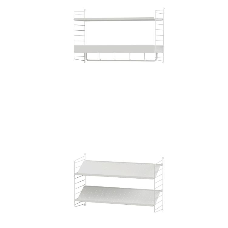 String Garderobe, String Furniture, Garderobe, Wohnmöbel