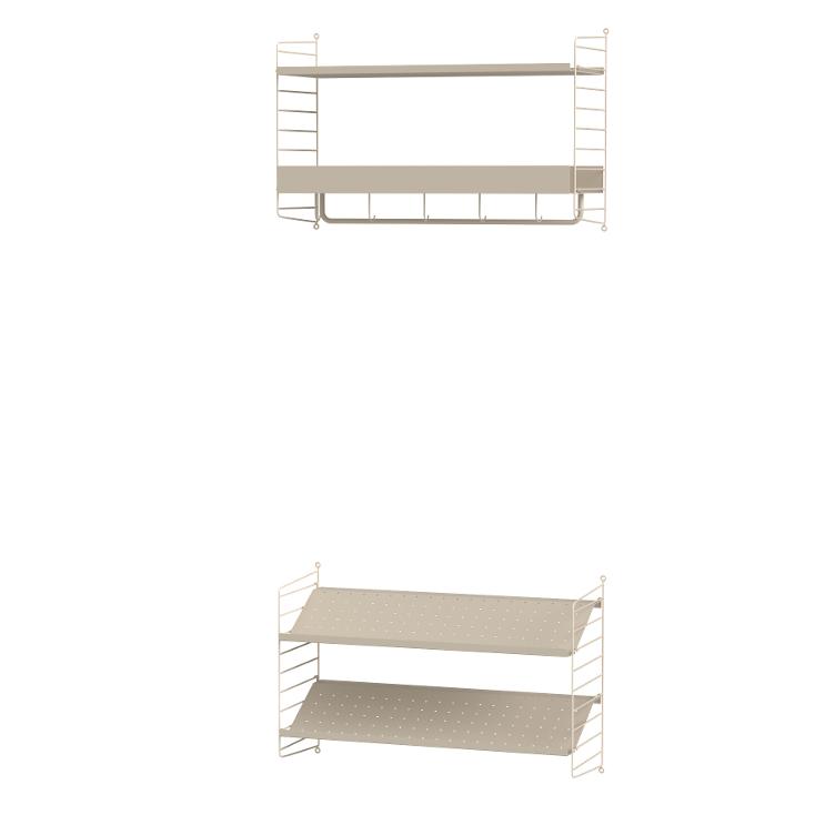 String Garderobe, String Furniture, Garderobe, Wohnmöbel