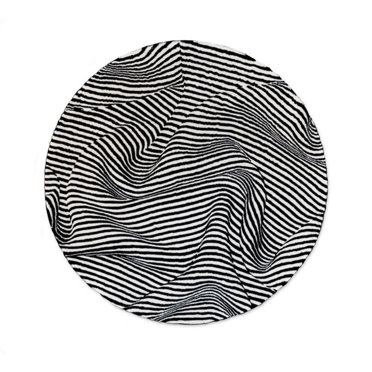 Stripes Round und Square Teppich von Trix & Robert Haussmann