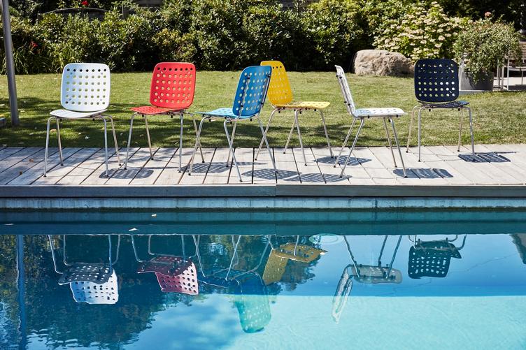 Coray Stuhl von Seledue | Gartenstuhl farbig - 16