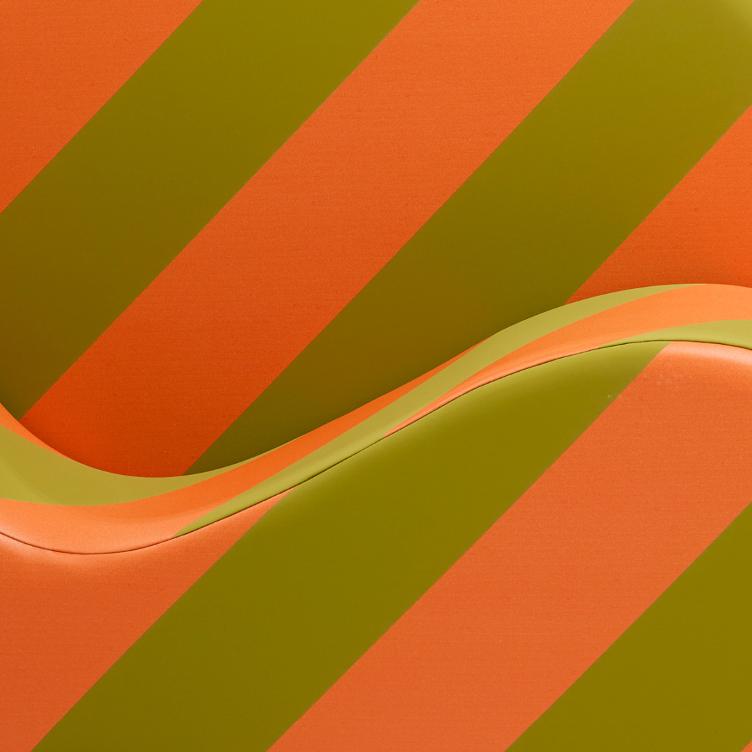 Superonda Stripes Sofa von Poltronova | Limited Edition, Poltronova, Archizoom Associati, Sofa, Wohnmöbel