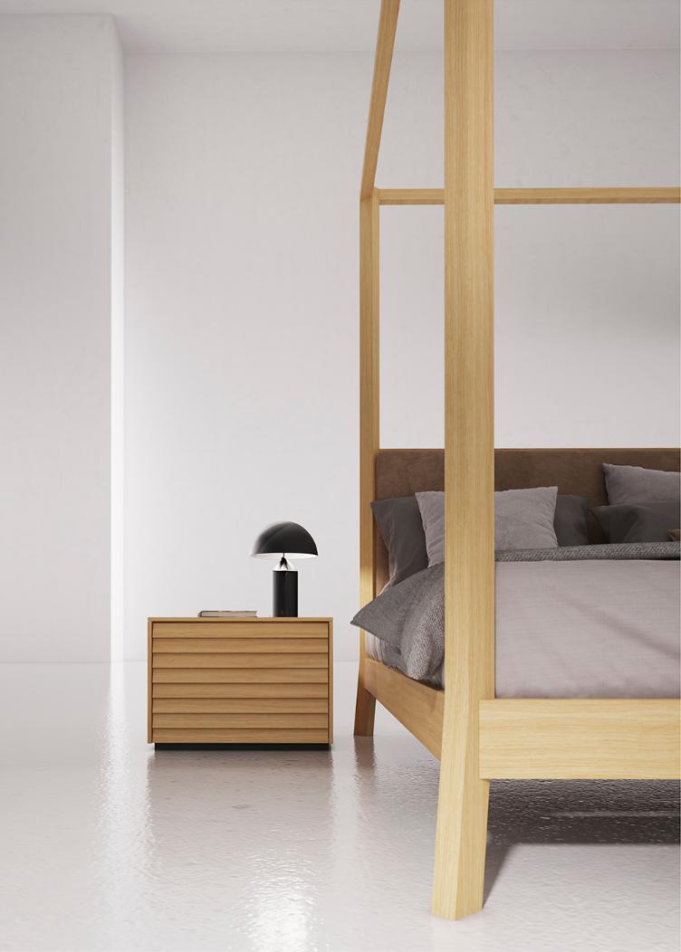 Sussex SSX142 Nachttisch von Punt, Punt, Beistelltisch + Couchtisch, Wohnmöbel, Sideboard + Kommode, Wohnmöbel