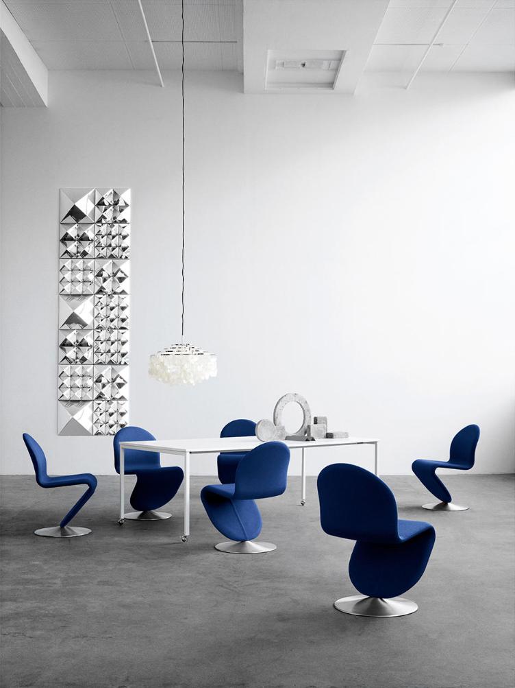 System 1-2-3 Dining Chair Standard von Verner Panton für Verpan, Verpan, Verner Panton, Stuhl, Wohnmöbel