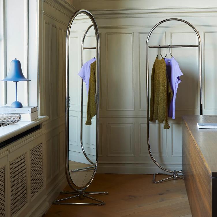 System 1-2-3 Garderobenständer, Verpan, Verner Panton, Garderobe, Wohnmöbel