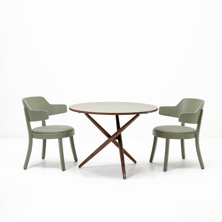 ess.tee.tisch t-6500 von horgenglarus | rund ø 95cm, horgenglarus, Jürg Bally, Tisch, Wohnmöbel, Beistelltisch + Couchtisch, Wohnmöbel