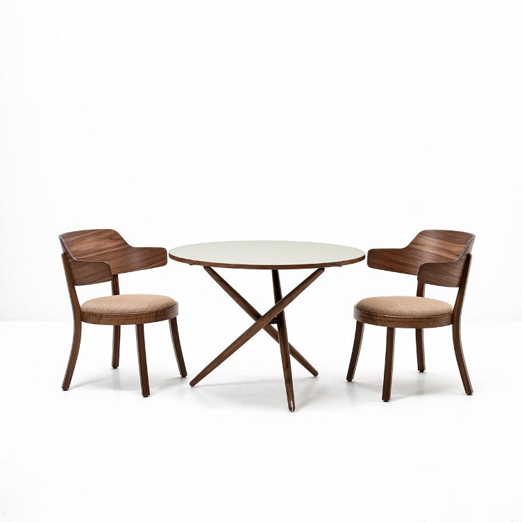 ess.tee.tisch t-6500 von horgenglarus | rund ø 95cm, horgenglarus, Jürg Bally, Tisch, Wohnmöbel, Beistelltisch + Couchtisch, Wohnmöbel