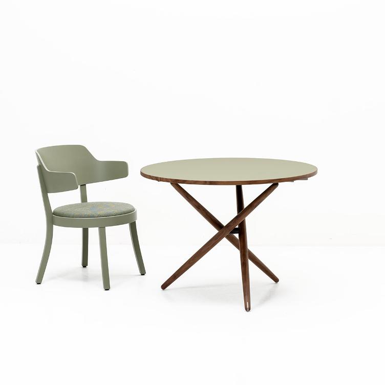 ess.tee.tisch t-6500 von horgenglarus | rund ø 95cm, horgenglarus, Jürg Bally, Tisch, Wohnmöbel, Beistelltisch + Couchtisch, Wohnmöbel