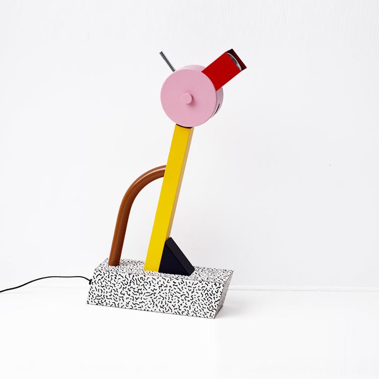 Tahiti Tischleuchte von Ettore Sottsass für Memphis Milano, Memphis Milano, Ettore Sottsass, Tischleuchten, Leuchten