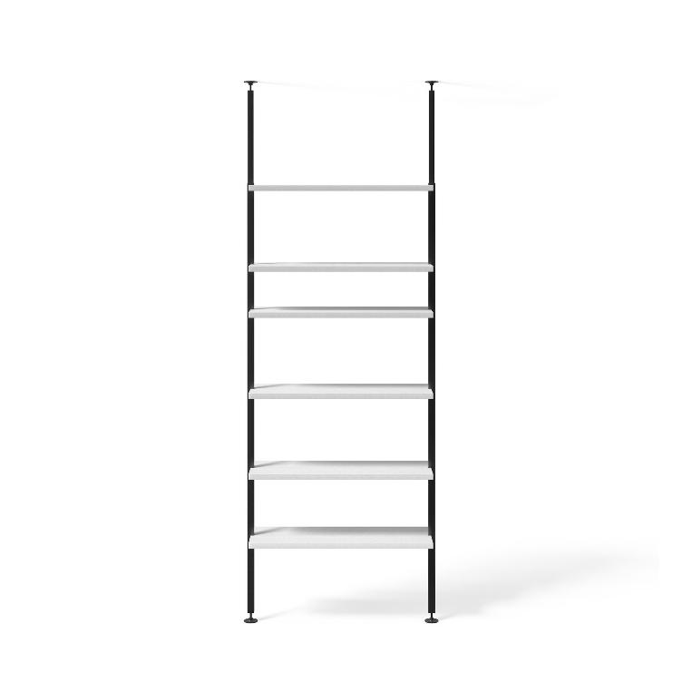 Teleskopregal schwarz | 1er Regal Kombinationen, johann‘s, Regal, Wohnmöbel, Garderobe, Wohnmöbel