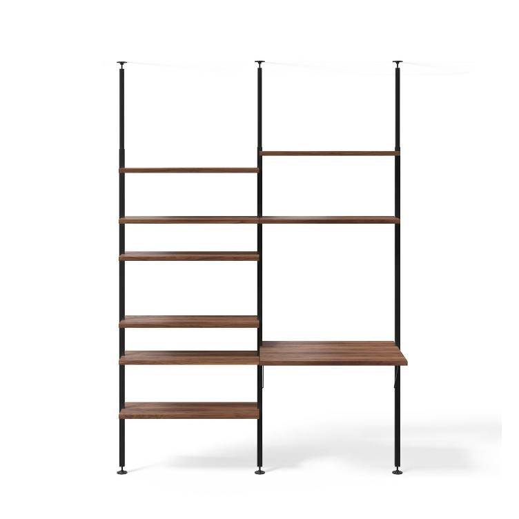 Teleskopregal schwarz | 2er Regal Kombinationen, johann‘s, Regal, Wohnmöbel