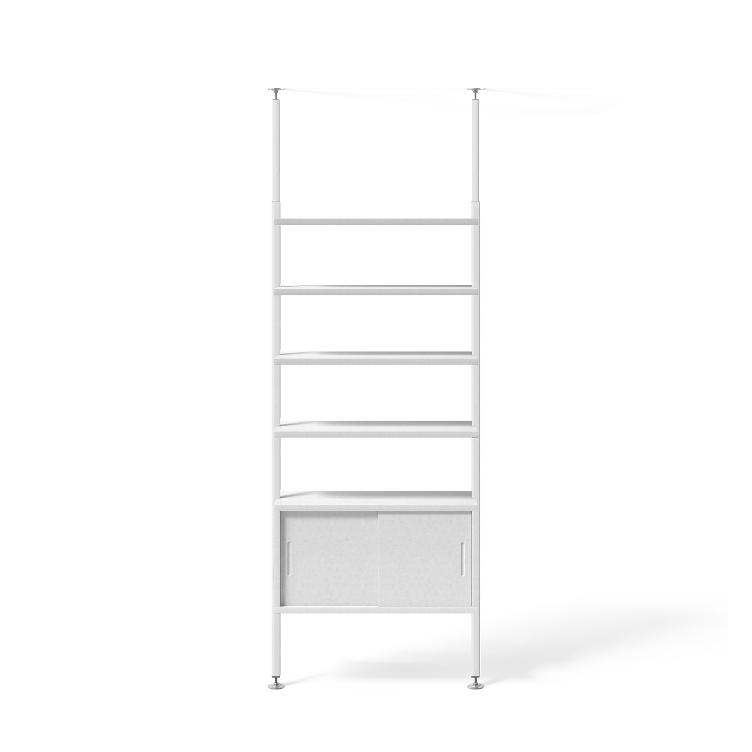 Teleskopregal weiss | 1er Regal Kombinationen, johann‘s, Regal, Wohnmöbel