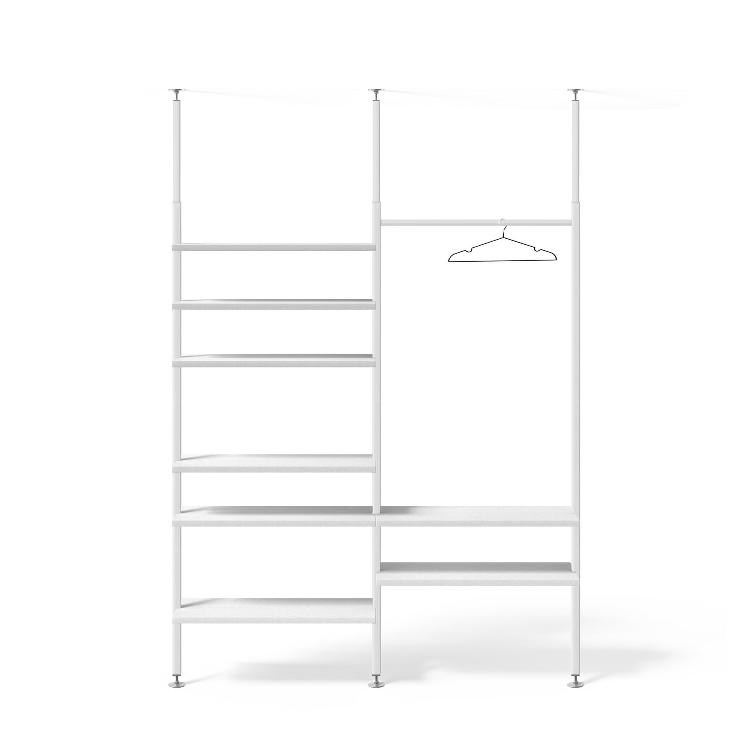 Teleskopregal weiss | 2er Regal Kombinationen, johann‘s, Regal, Wohnmöbel