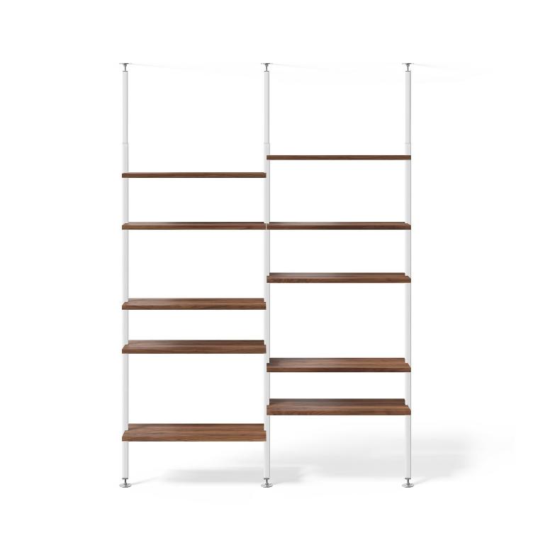 Teleskopregal weiss | 2er Regal Kombinationen, johann‘s, Regal, Wohnmöbel