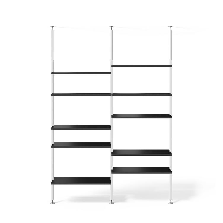 Teleskopregal weiss | 2er Regal Kombinationen, johann‘s, Regal, Wohnmöbel