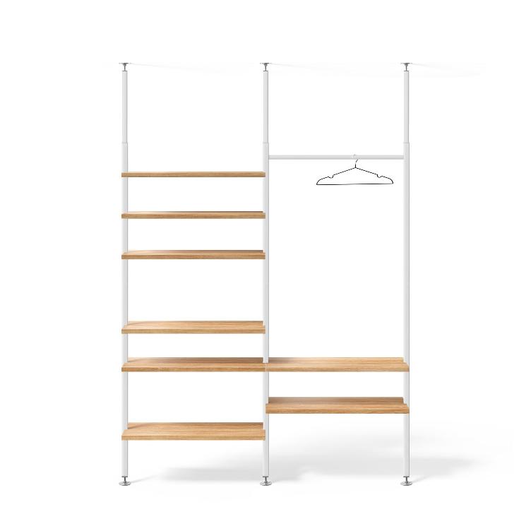 Teleskopregal weiss | 2er Regal Kombinationen, johann‘s, Regal, Wohnmöbel