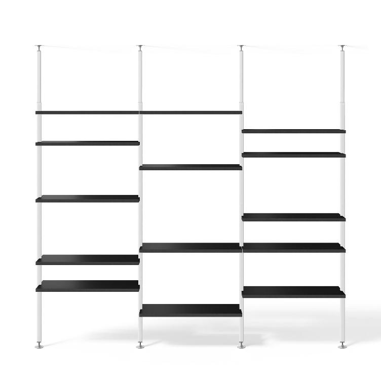 Teleskopregal weiss | 3er Regal Kombinationen, johann‘s, Regal, Wohnmöbel