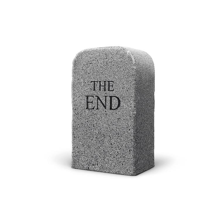 The End Hocker von Toiletpaper für Gufram