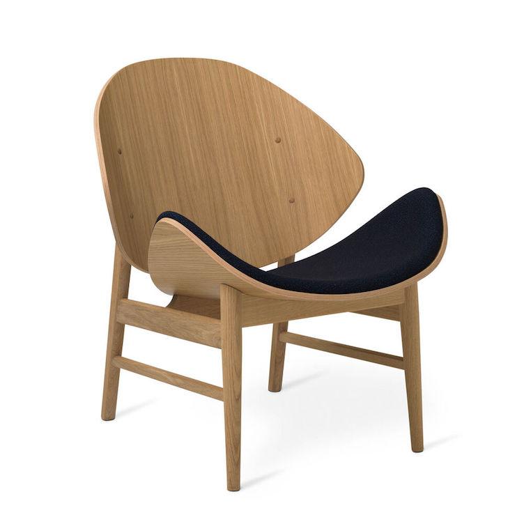 The Orange Chair von Hans Olsen | Holz gepolstert - 5