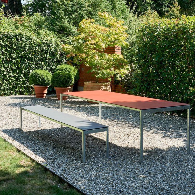 Thesis Gartenbank von Atelier Alinea | 79 - 240 cm, Atelier Alinea, Markus Amrein, Sitzbank, Gartenmöbel