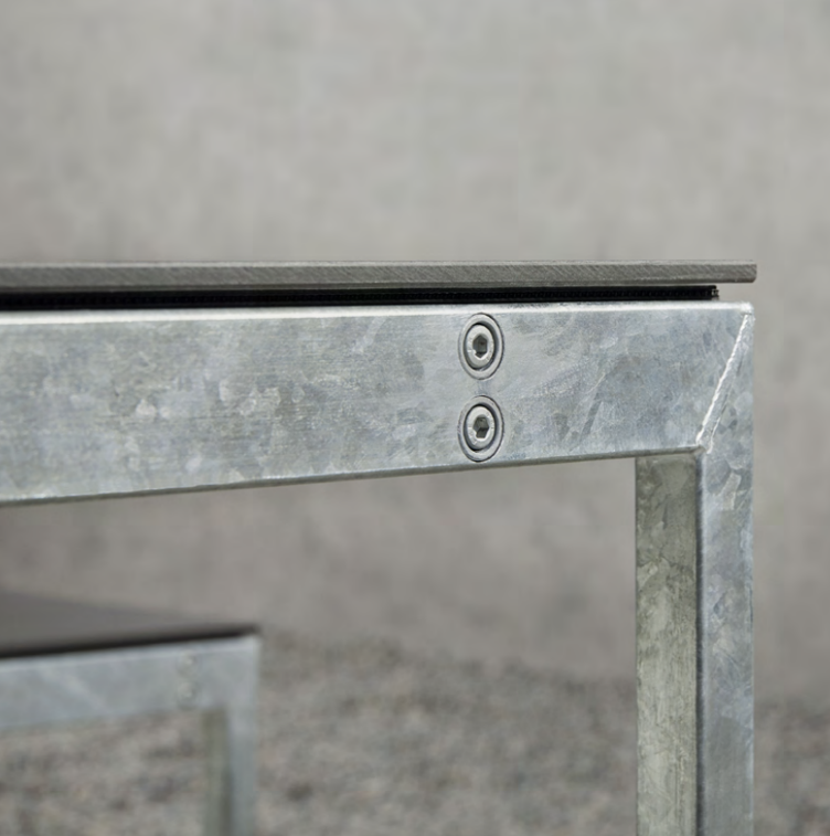 Thesis Gartentisch von Atelier Alinea | quadratisch oder rechteckig 79 - 300 cm, Atelier Alinea, Markus Amrein, Tisch, Gartenmöbel