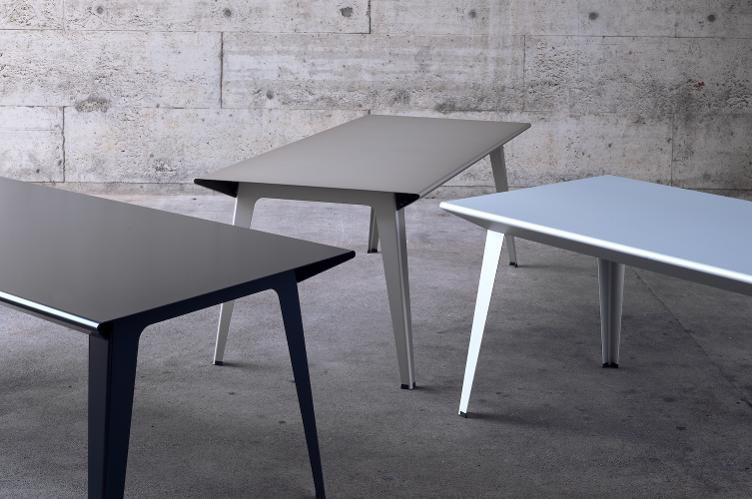 Tisch Flex 2.0 von Lehni | 200-240 x 90 x 74 cm, Lehni, Hanspeter Weidmann, Tisch, Wohnmöbel
