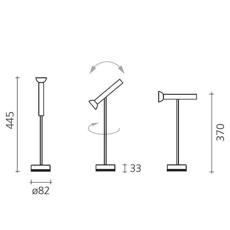 TOPOLED T Tischleuchte von Baltensweiler, Baltensweiler, Rosmarie & Rico Baltensweiler, Tischleuchten, Leuchten