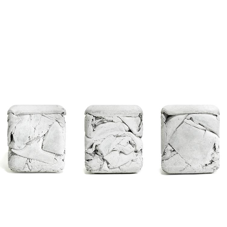 Trash Cube Hocker von Eternit, Eternit, Hocker, Wohnmöbel, Hocker, Gartenmöbel