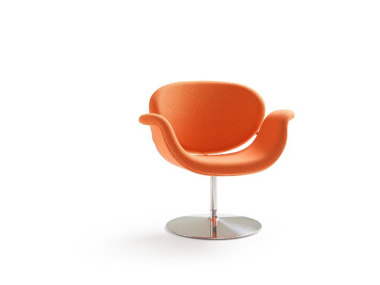 Tulip Midi Chair von Pierre Paulin für Artifort | Sessel mit Scheibe - 1