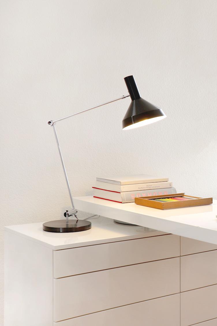 Type 60 Tischleuchte von Baltensweiler, Baltensweiler, Rosmarie Baltensweiler, Tischleuchten, Leuchten