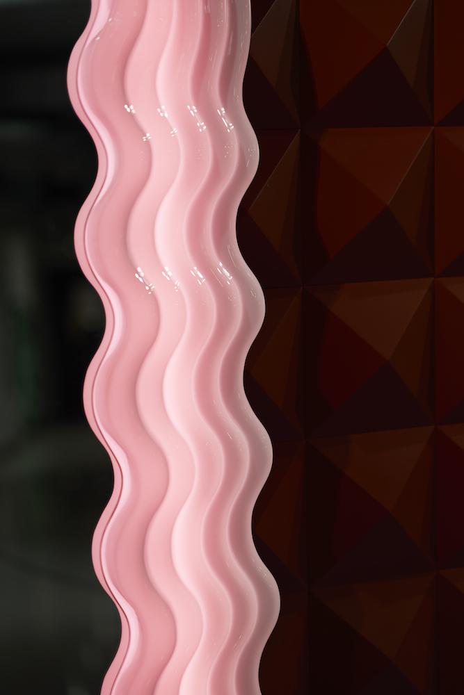 Ultrafragola Spiegel / Lampe von Ettore Sottsass für Poltronova - 4
