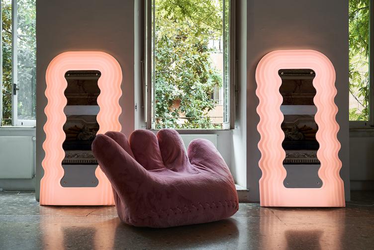 Ultrafragola Spiegel von Ettore Sottsass für Poltronova, Poltronova, Ettore Sottsass, Diverses, Wohnmöbel