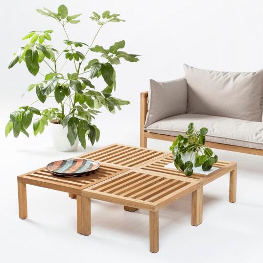 Umomoku Bank von Prostoria, Prostoria, Tisch, Gartenmöbel, Lounge, Gartenmöbel
