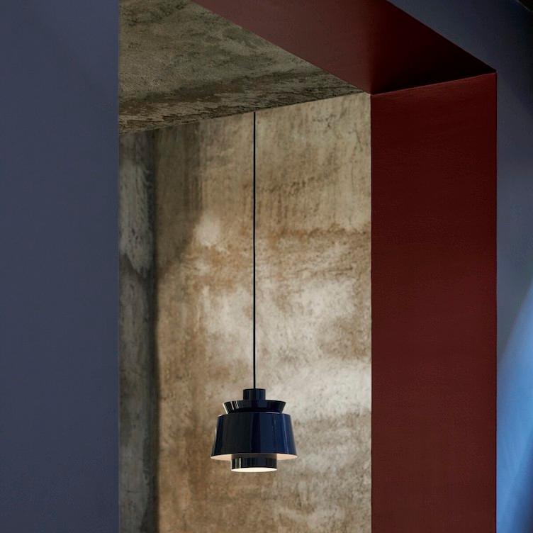 Utzon JU1 Leuchte von &Tradition | Special Edition in Steel Blue, &Tradition, Jørn Utzon, Hängeleuchten, Leuchten