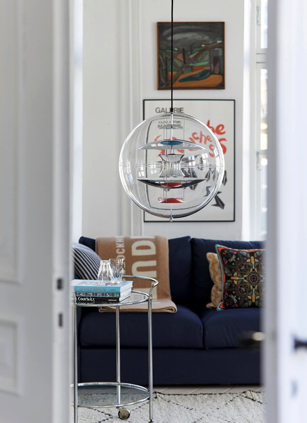 VP Globe Pendelleuchte von Verner Panton für Verpan, Verpan, Verner Panton, Hängeleuchten, Leuchten