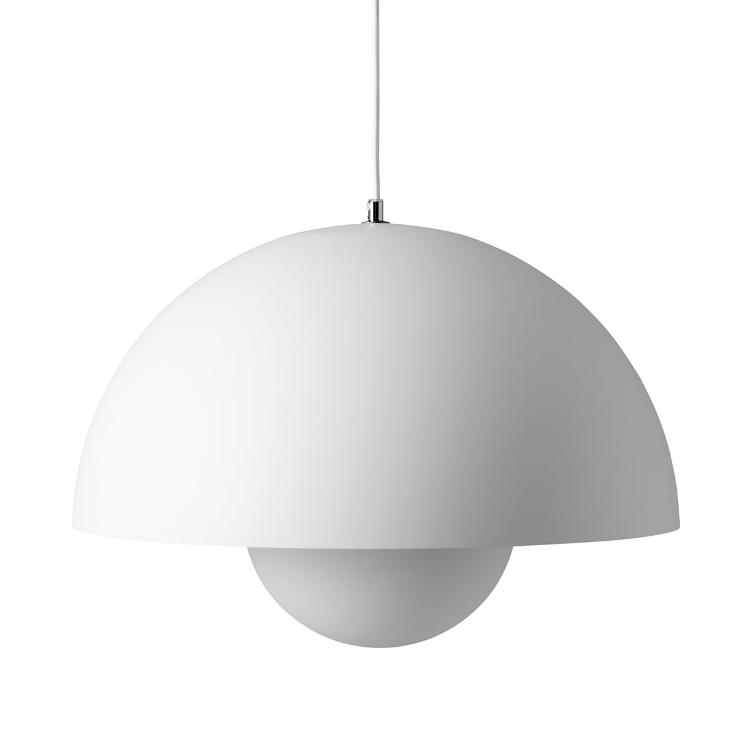 Flowerpot VP2 Pendelleuchte von Verner Panton | Ø 50 cm, &Tradition, Verner Panton, Hängeleuchten, Leuchten