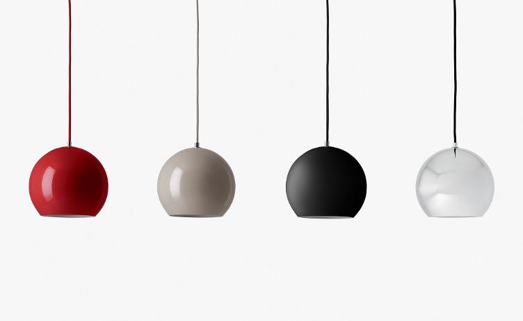 Topan Pendelleuchte VP6 von Verner Panton, &Tradition, Verner Panton, Hängeleuchten, Leuchten