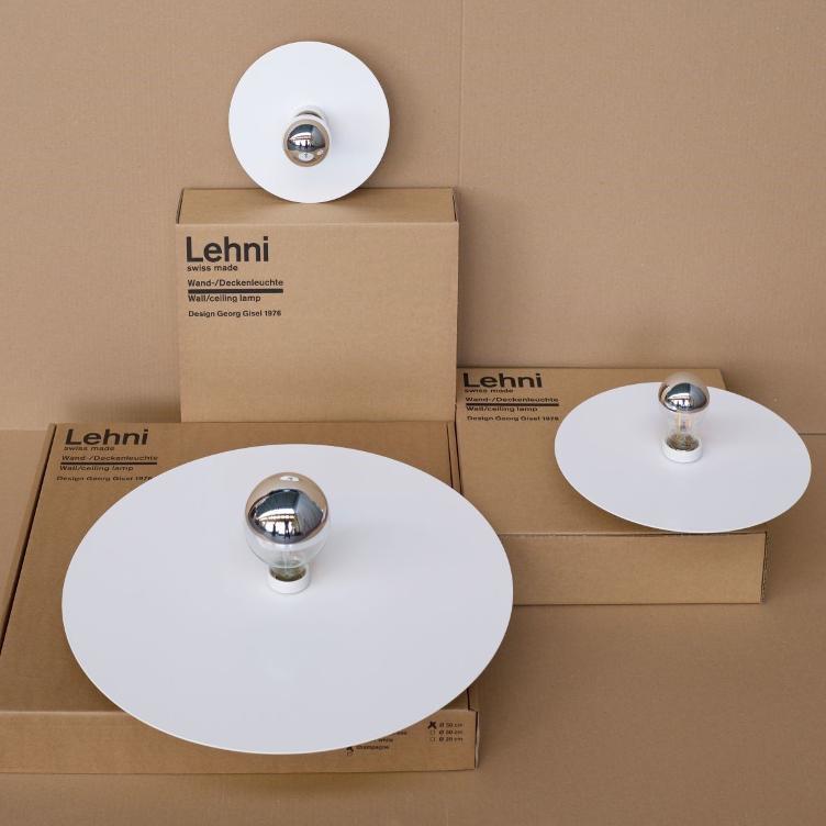 Wandleuchte/Deckenleuchte von Lehni | Ø 50 cm | in diversen Farben sofort verfügbar, Lehni, Georg Gisel, Wand-/Deckenleuchten, Leuchten