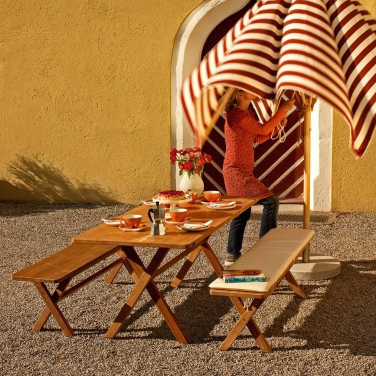 Weishäupl Cross Sitzbank | Länge 140 und 180 cm, Weishäupl, Sitzbank, Gartenmöbel