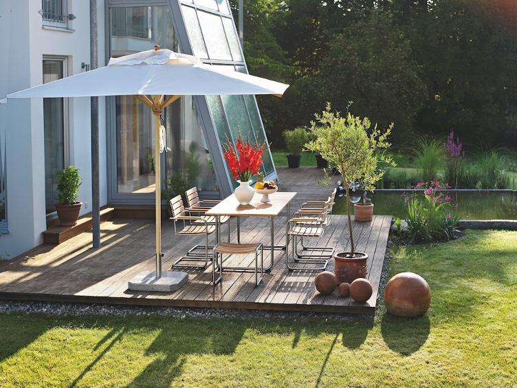 Weishäupl Klassiker Sonnenschirm | 190x190cm, Weishäupl, Sonnenschirm, Gartenmöbel