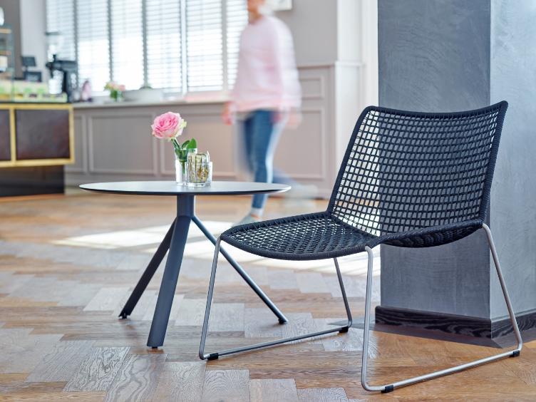 Weishäupl Trio Beistelltisch | H45 cm, Ø 60/65 cm, Weishäupl, Lounge, Gartenmöbel