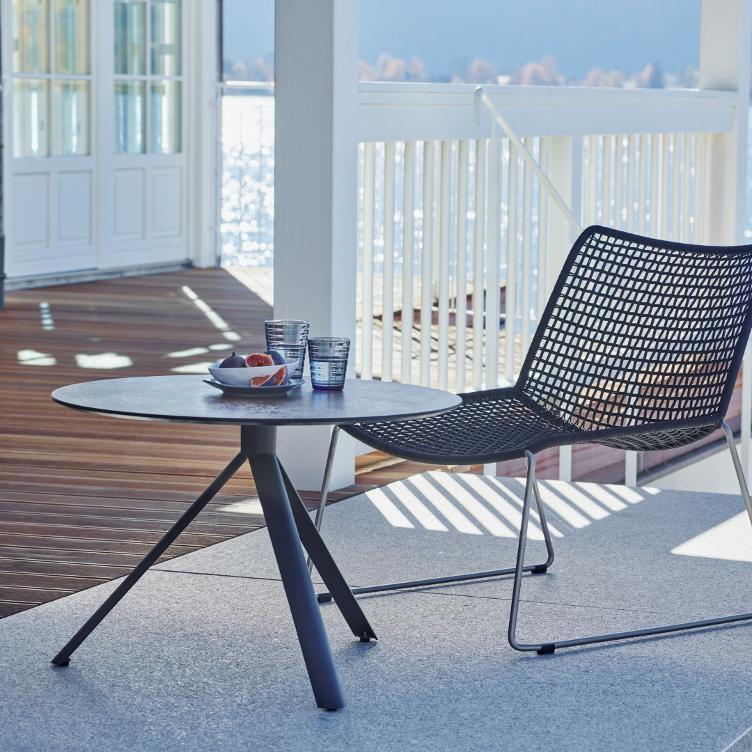 Weishäupl Trio Beistelltisch | H45 cm, Ø 60/65 cm, Weishäupl, Lounge, Gartenmöbel