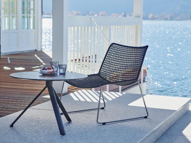 Weishäupl Trio Beistelltisch | H45 cm, Ø 60/65 cm, Weishäupl, Lounge, Gartenmöbel