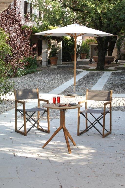 Weishäupl Trio Bistrotisch | H73 cm, Ø 60/65 cm, Weishäupl, Tisch, Gartenmöbel