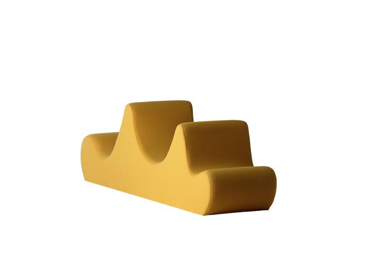 Welle 3 von Verner Panton für Verpan, Verpan, Verner Panton, Sessel, Wohnmöbel, Bett + Liege, Wohnmöbel, Sofa, Wohnmöbel