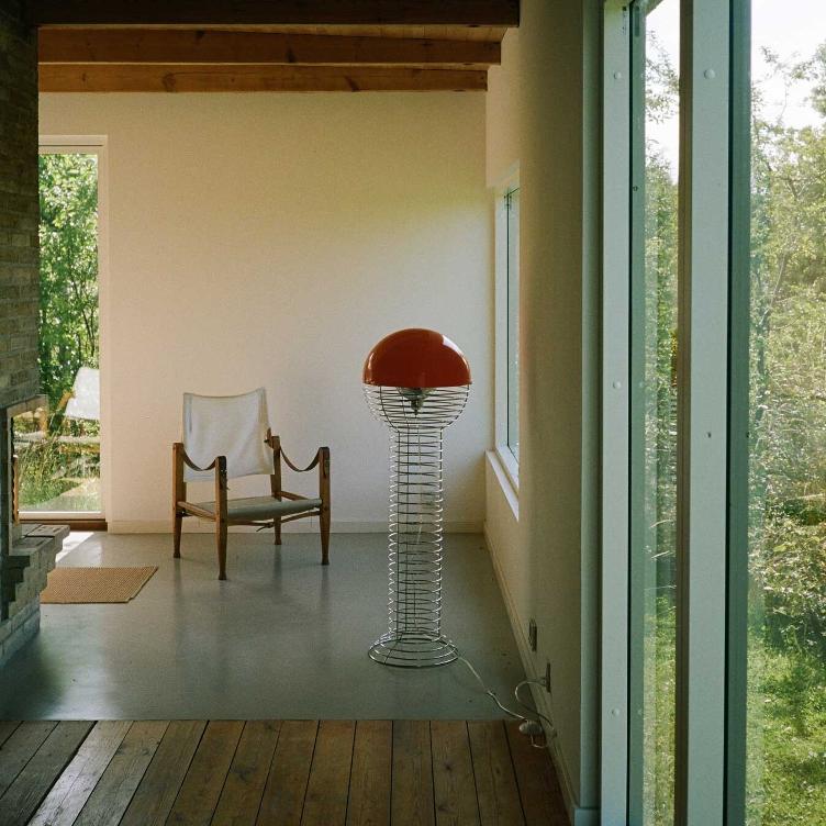 Wire Stehleuchte von Verner Panton für Verpan, Verpan, Verner Panton, Stehleuchten, Leuchten