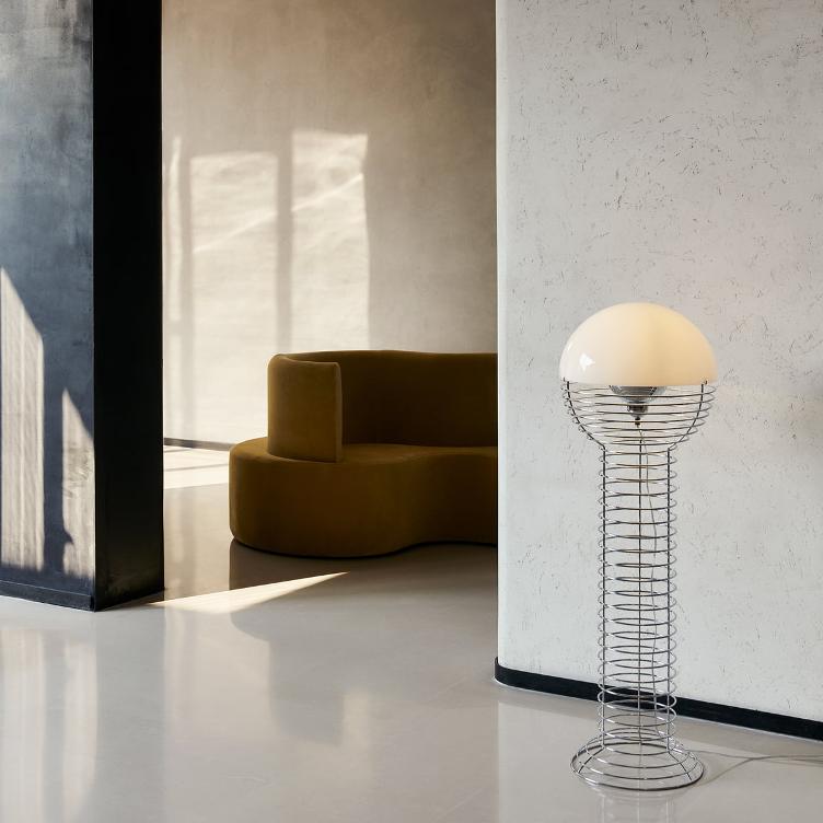 Wire Stehleuchte von Verner Panton für Verpan, Verpan, Verner Panton, Stehleuchten, Leuchten