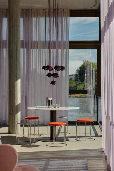 Wire Stool VP11 Verner Panton 1981, &Tradition, Verner Panton, Hocker, Wohnmöbel