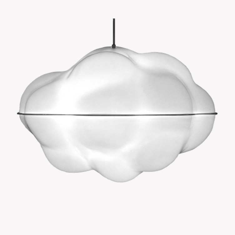 Wolkenlampe von Susi Berger-Wyss und Ueli Berger, wb form, Susi Berger-Wyss & Ueli Berger, Hängeleuchten, Leuchten